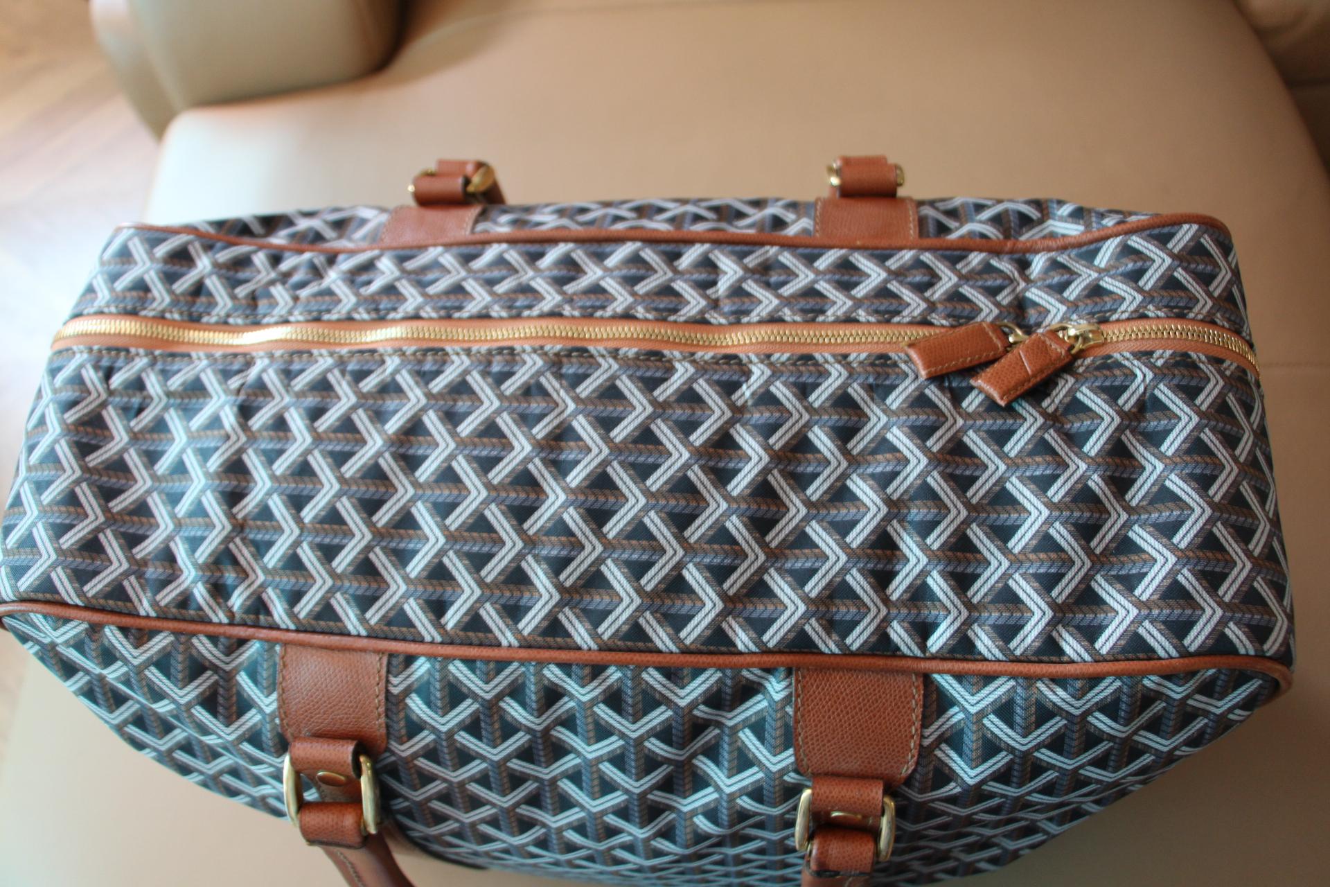 sac de voyage a main goyard boeing 55cm toile