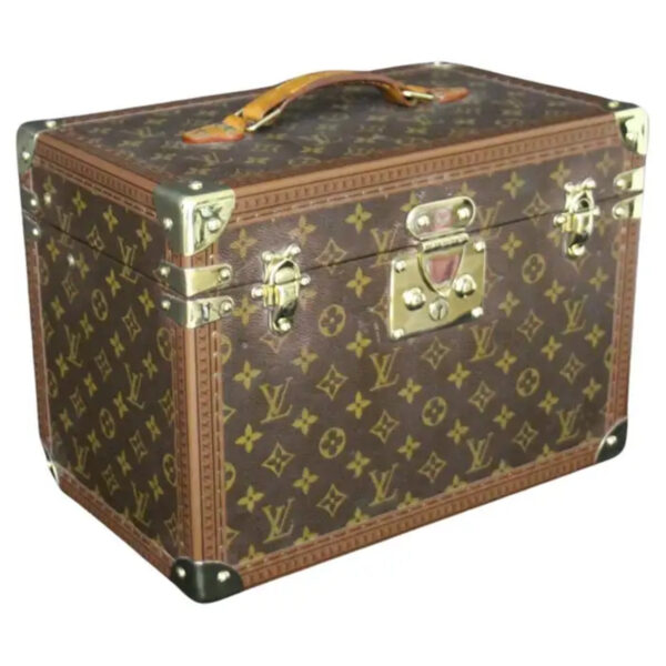 Vanity case Louis Vuitton en toile monogramme