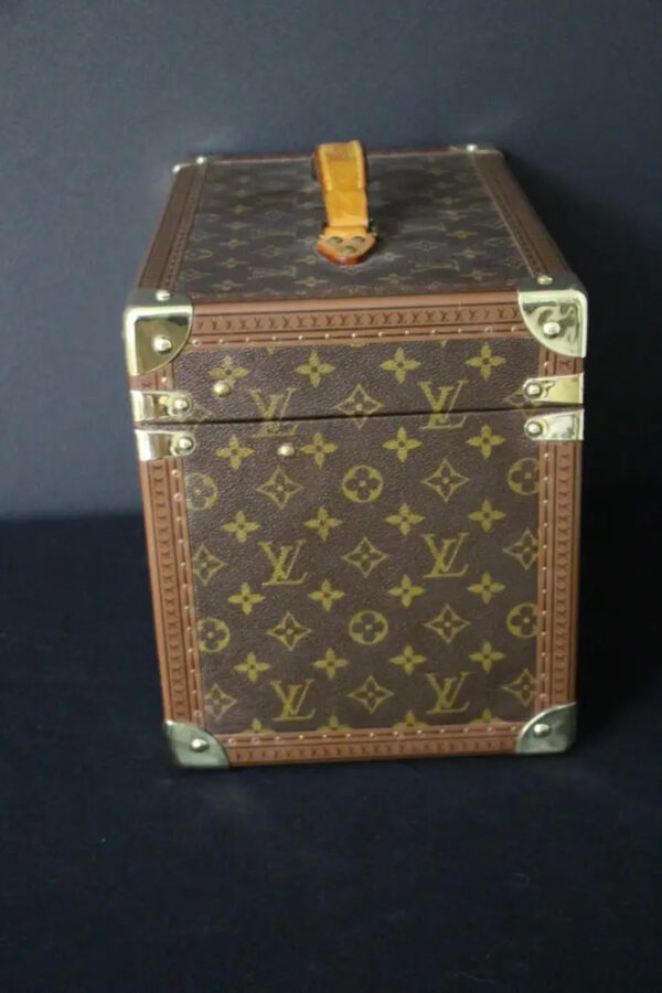 Vanity case Louis Vuitton en toile monogramme