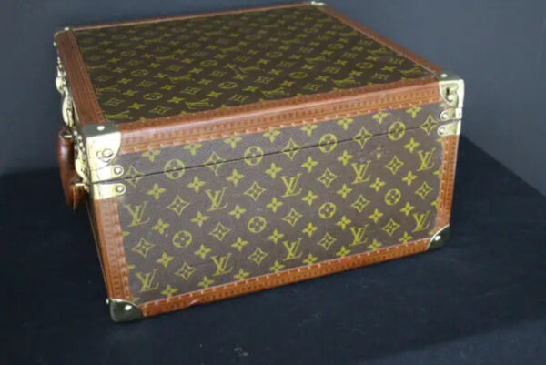 malle à chapeau Louis Vuitton monogramme vintage