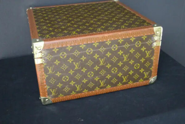 malle à chapeau Louis Vuitton monogramme vintage