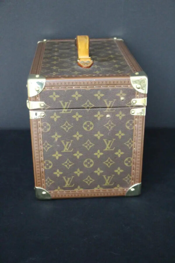 Vanity case Louis Vuitton en toile monogramme