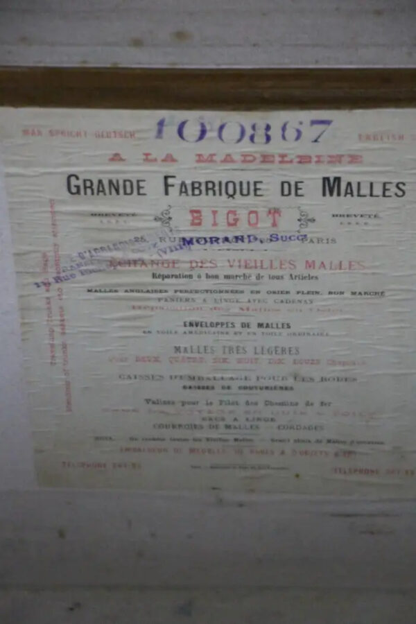 Malle Française ancienne