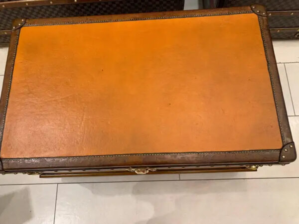 rare malle Louis Vuitton orange