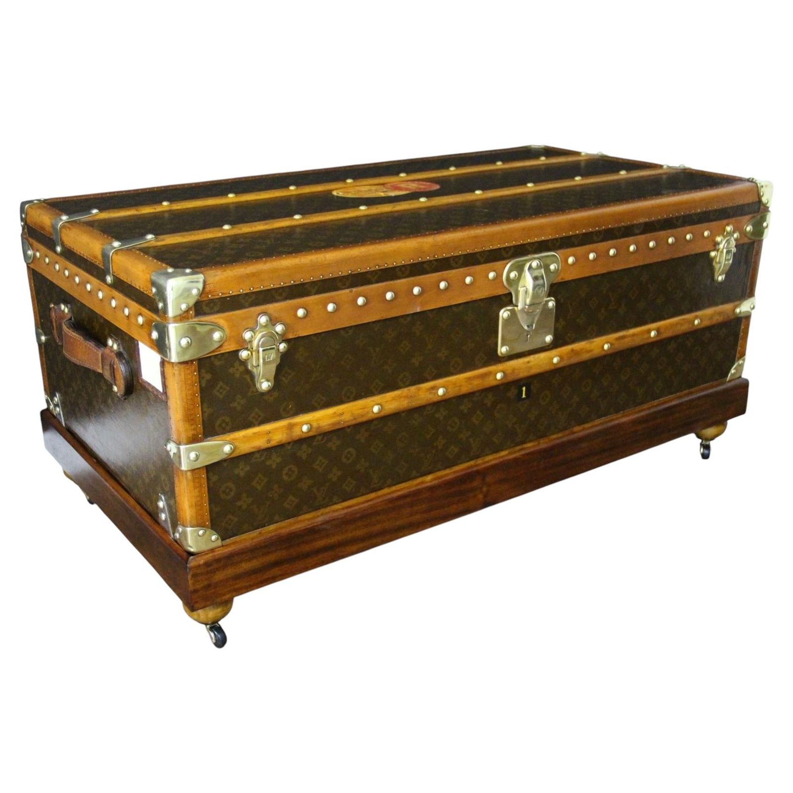 Malle Louis Vuitton cabine 100 cm