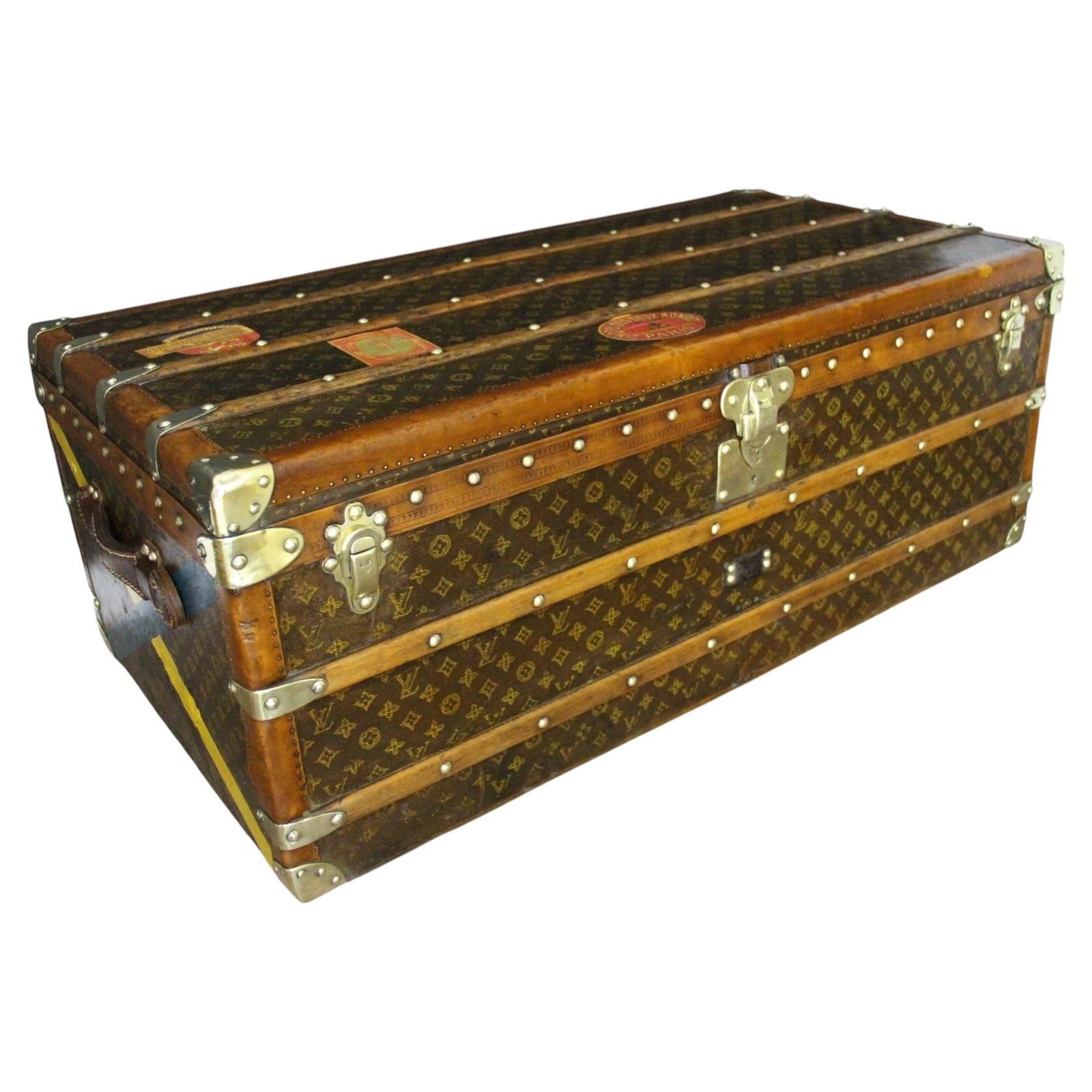 Malle Louis Vuitton cabine haute 110 cm
